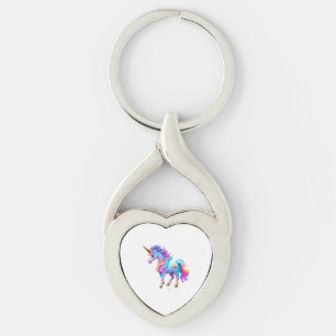 A Lovely Unicorn Sticker 1 Key Ring