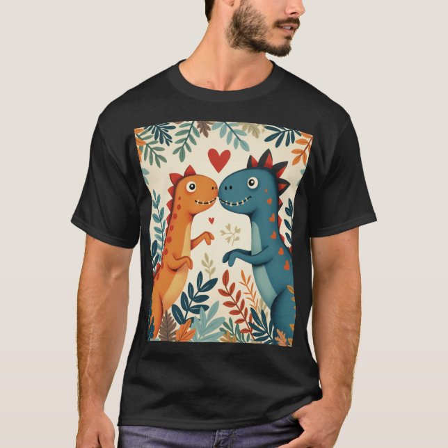 a lover dinosaur T-Shirt (Front)