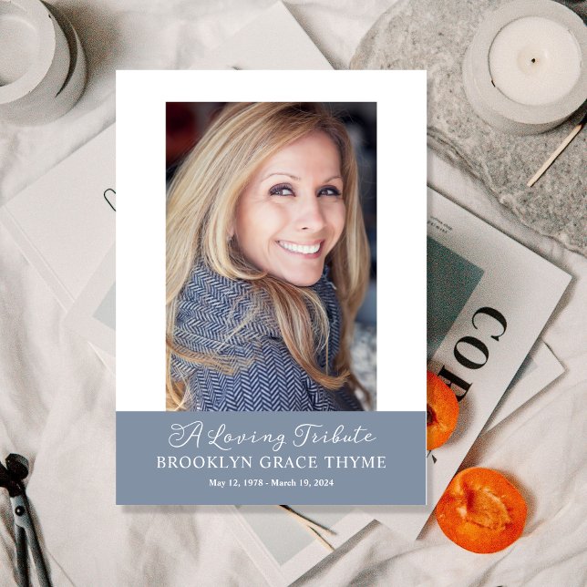 A Loving Tribute Photo Memorial Program Programme (Creator Uploaded)