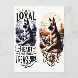 A Loyal Hearts Treasure Postcard