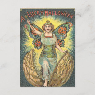 A Lucky Halloween Vintage Invite