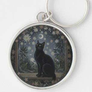 A Lucky Omen (or a Fairy Spy): Cat Sìth Guardian Key Ring