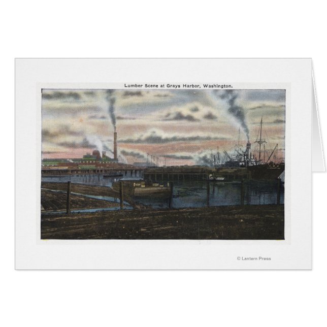 A Lumber Scene (Front Horizontal)