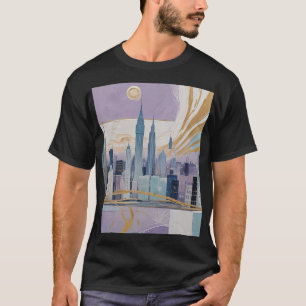 A Lunar Cityscape T-Shirt