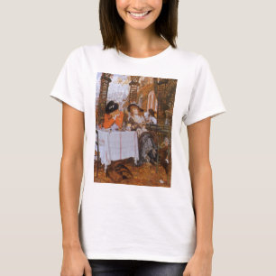 A Luncheon (Le Dejeuner) by James Tissot T-Shirt