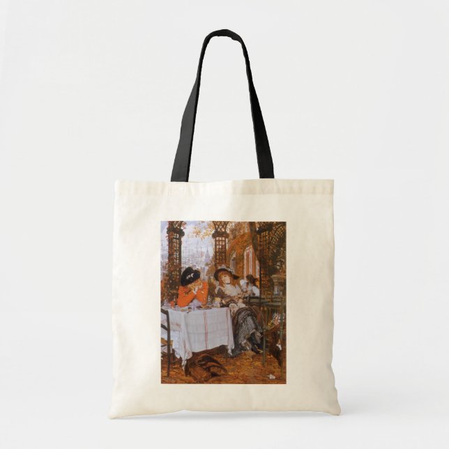 A Luncheon (Le Dejeuner) by James Tissot Tote Bag (Front)