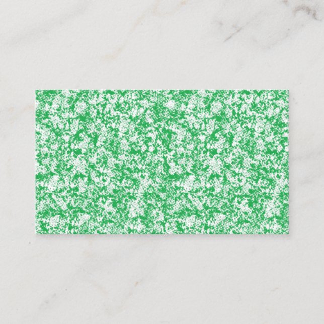 A lush, green fern with delicate, arching fronds f business card (Front)