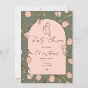 A luxurious invitation with a chic boho touch