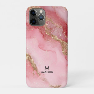 A luxurious pink marble background Case-Mate iPhone case