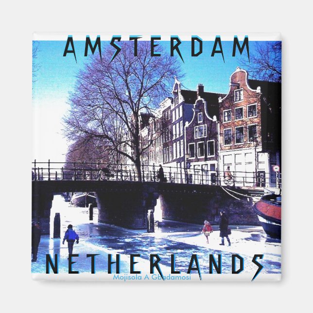 A M S T E R D A M MAGNET (Front)