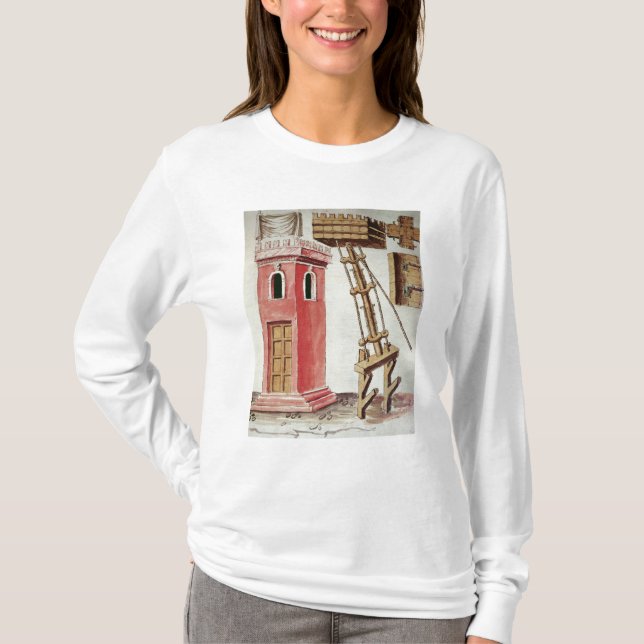 A machine for lifting weights T-Shirt (Front)