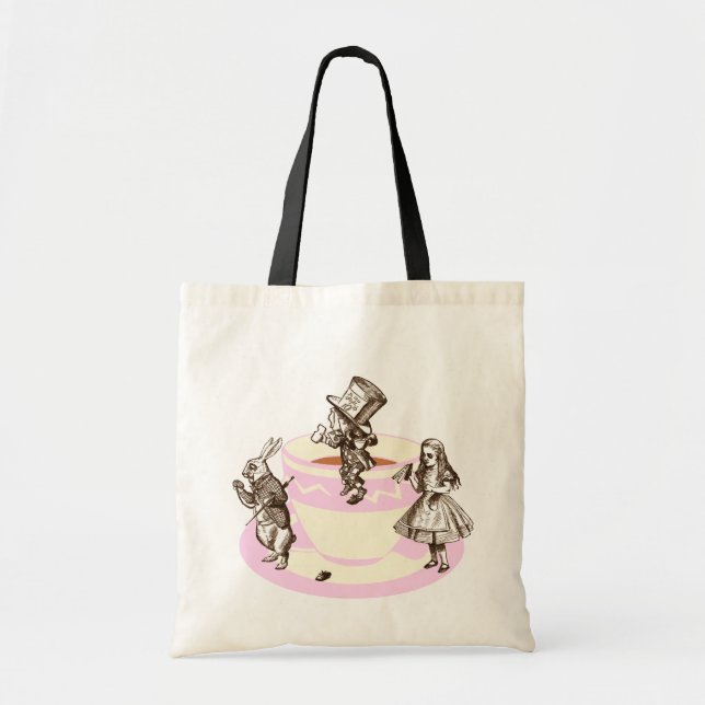 A Mad Tea Party Tote Bag (Front)