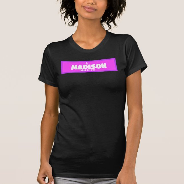 A Madison Kind Of Day Print Novelty T-Shirt (Front)