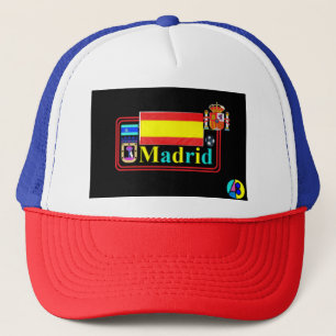 A . Madrid 01 Kappe Trucker Hat