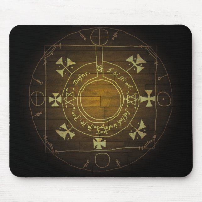 A Magic Circle for your desk Mouse Pad (Front)