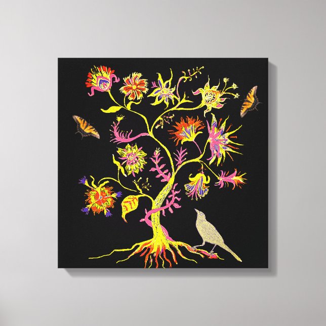 A magic tree of life canvas print (Front)