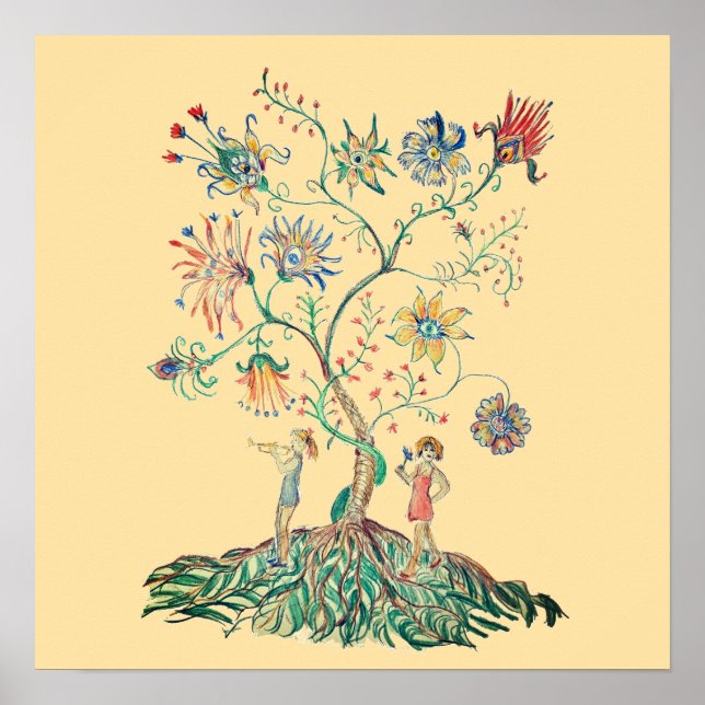 A Magic tree Poster (Front)