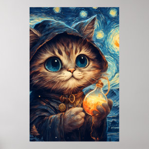 A Magical Cat Poster