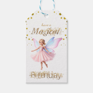 A magical fairy Magical Birthday Gift Tags