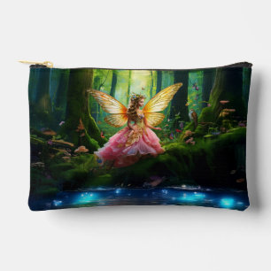 A magical fairy woodland forest accessory pouch