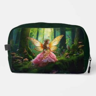A magical fairy woodland forest dopp kit