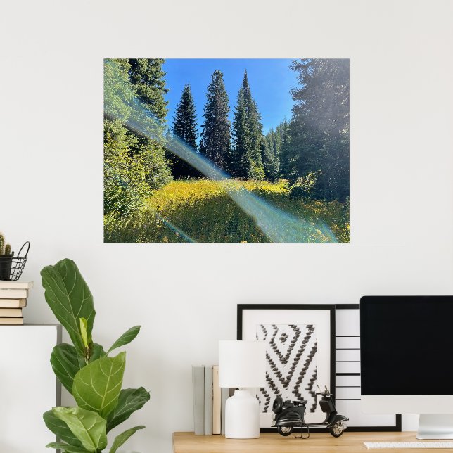 A Magical Forest Poster (Home Office)