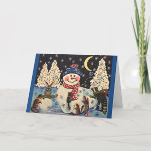 "A Magical Night in the Snow" Holiday Card