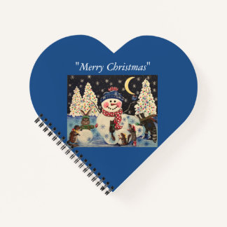 "A Magical Night in the Snow" Notebook