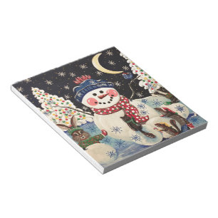 "A Magical Night in the Snow" Notepad