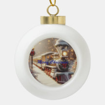 A Magical Winter Wonderland Christmas Train