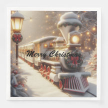 A Magical Winter Wonderland Christmas Train