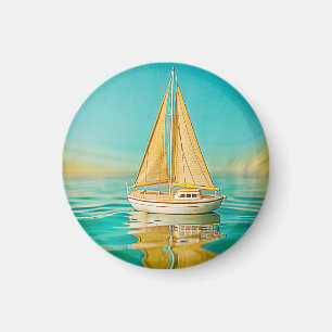 A magnet with the image