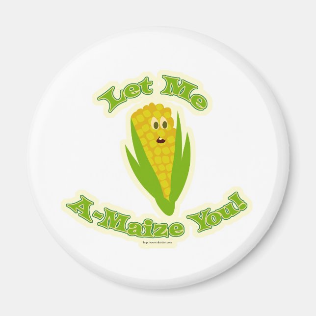 A Maize-ing Corn Magnet (Front)