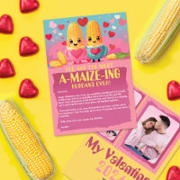 A-Maize-ing Love: Cute Corny Photo Valentine's Day