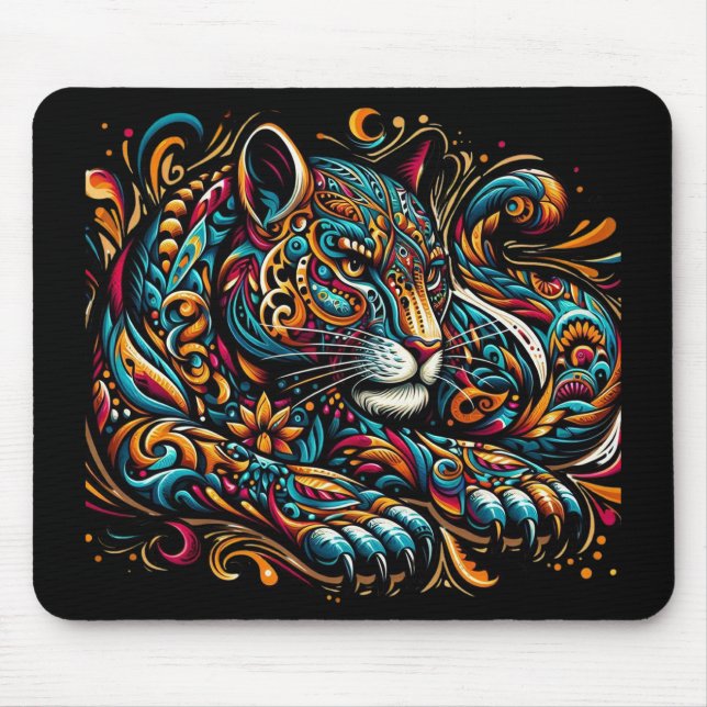 A Majestic Panther - Mouse Pad (Front)