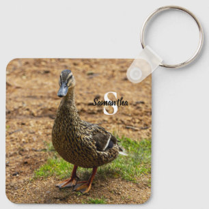 A Mallard Duck Keyring