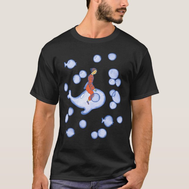 A man and a whale T-Shirt (Front)