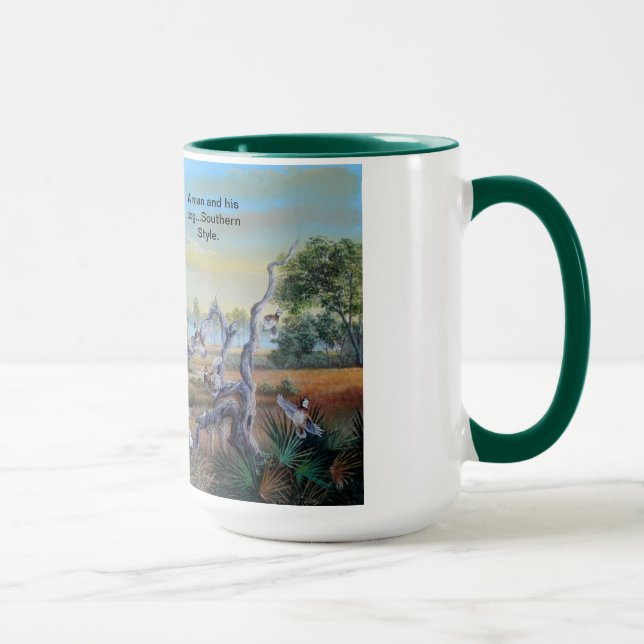 A man and his dog...Southern Style. Mug (Right)