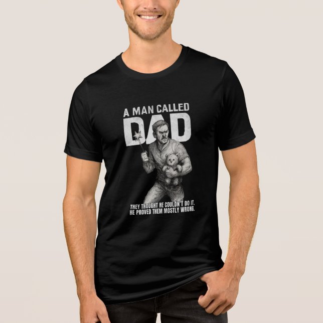 A Man Called Dad Tri-Blend Shirt (Front)