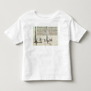 A Man Driving his Donkey Carrying Bags of Toddler T-Shirt