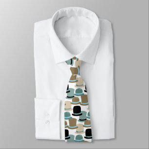 A Man of Many Hats Pattern Tie