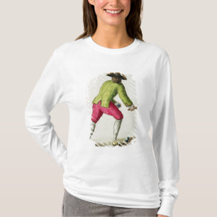 A Man Playing with a Racquet and Balls T-Shirt