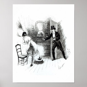 A man visiting a prostitute poster