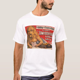 A Man With Lions Head Reading Shakespeare, 1913. T-Shirt