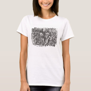 A Mandarin in a Sedan Chair, illustration from a d T-Shirt
