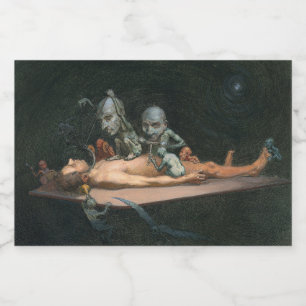 A Man's Near Death Experience & Gothic Spirits Food Label