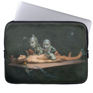 A Man's Near Death Experience & Gothic Spirits Laptop Sleeve