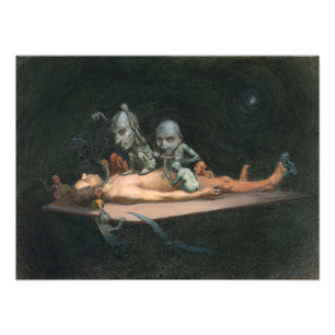 A Man's Near Death Experience & Gothic Spirits Photo Print