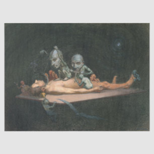 A Man's Near Death Experience & Gothic Spirits Tissue Paper