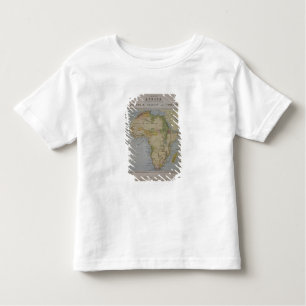 A Map of Africa to Illustrate the Travels of David Toddler T-Shirt